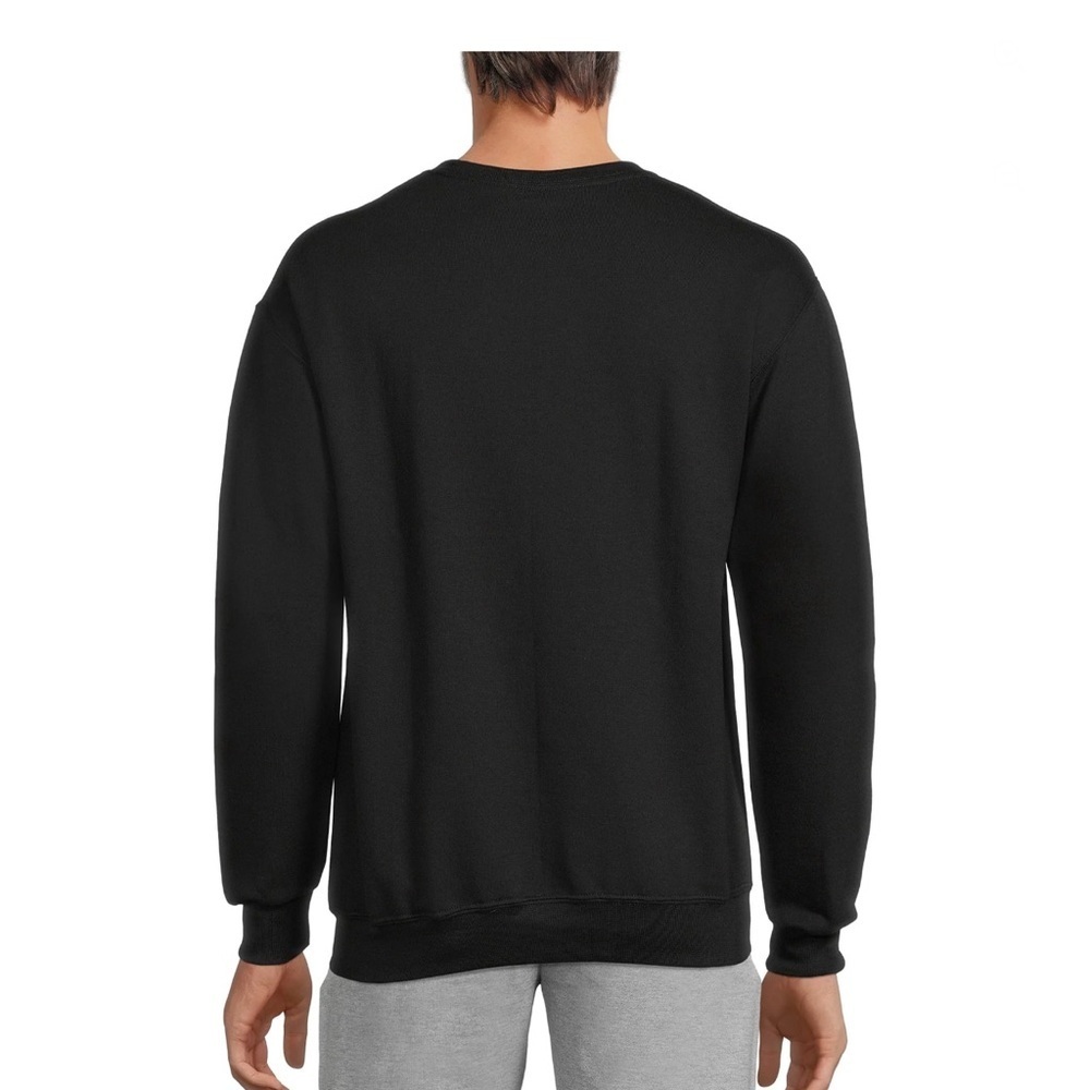 Athletic Works Men's Gray Fleece Crewneck Sweatshirt, Size XL - Picture 5 of 11